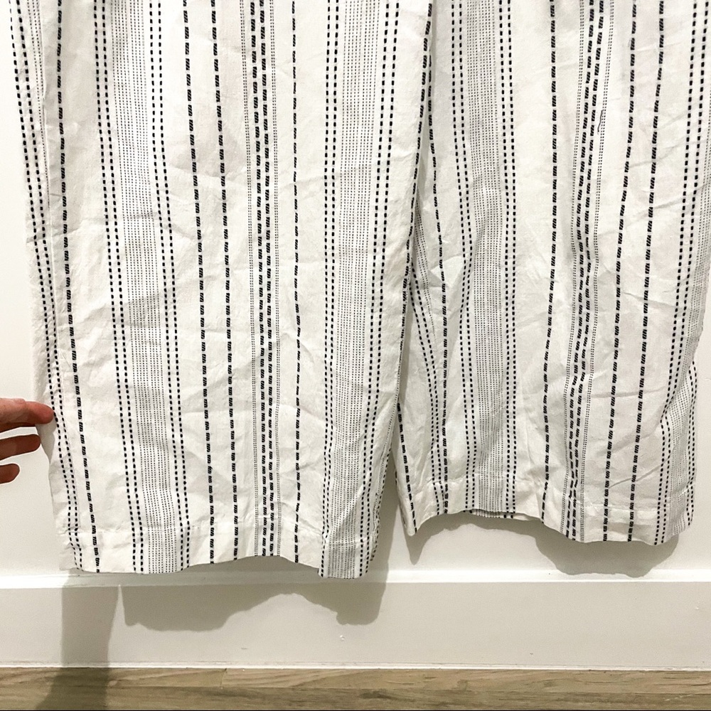 Style & Co striped sleeveless wide leg jumpsuit - Picture 3 of 8